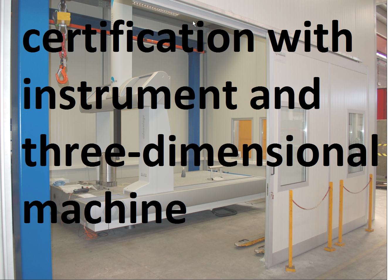 GM INOX S.r.l. - certification with instrument and tridimensional machine